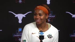 Texas Volleyball PreNational Championship Press Conference 121523 [upl. by Alrzc926]