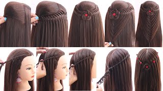 top trendy hairstyles for girls  open hair hairstyle [upl. by Vanni25]