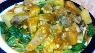 POCHERO  Philippines Style Recipes pork pochero in filipino style [upl. by Alodie]