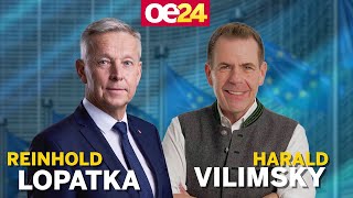 ⭐️ EUWahl Reinhold Lopatka vs Harald Vilimsky [upl. by Aihtyc]