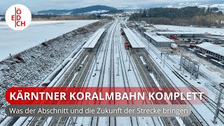 Meilenstein in einem der größten Bahnprojekte Österreichs Die Eröffnung der Kärntner Koralmbahn [upl. by Aniraad]