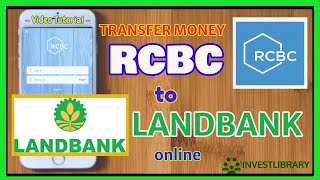 RCBC to Landbank Money Transfer How to Send Money from RCBC to Landbank Online RCBC to Other Bank [upl. by Kris953]