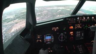 Simcenter Lelystad  Ben and Karin fly Boeing 737800 simulator [upl. by Annabell]