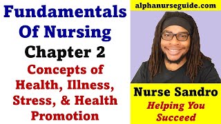 Fundamentals Of Nursing For LPN  LVN Chapter 2  Concepts of Health Illness amp Stress  LPN Class [upl. by Aisyle446]