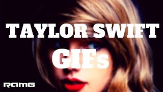 Best GIFs  Taylor Swift GIFs  Music Celebrity Video Compilation with Instrumental Music [upl. by Eanar]