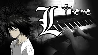 Death Note  Ls Theme 📓 Piano Cover Lのテーマ   Sheet Music [upl. by Enitsirhk]