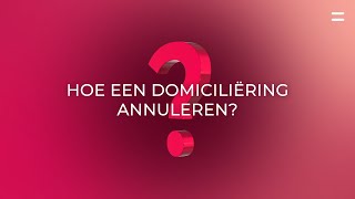 Belfius Mobile  Hoe een domiciliëring annuleren [upl. by Branca770]