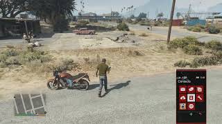 GTA V Ledge Buffer Grab by getting away when being spotted by the Rednecks part 4 [upl. by Petromilli409]