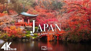 FLYING OVER JAPAN 4K UHD Amazing Beautiful Nature Scenery with Relaxing Music  4K VIDEO ULTRA HD [upl. by Imhskal67]