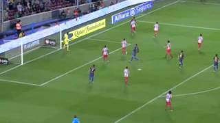 Xavi amp Thiago Skills vs Atletico Madrid [upl. by Ching320]