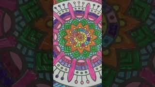 Mandala art coloring [upl. by Siari]