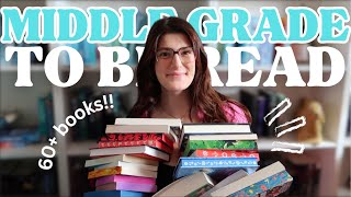 the 60 middle grade books on my TBR  all my unread middle grade books 2024 [upl. by Thetos]