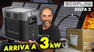 Tra le mie mani ho una CENTRALE ELETTRICA da 1Kilowatt  EcoFlow DELTA 2 [upl. by Caddric]