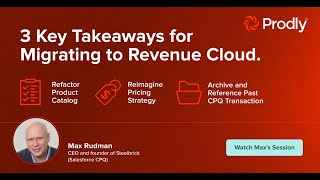 CPQ to Revenue Cloud Migration  Max Rudman Revenue Cloud Lounge at Dreamforce 2024 [upl. by Frida]