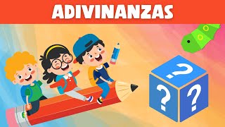 ADIVINANZAS para niños  Acertijos divertidos [upl. by Seko]