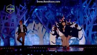 EXO  Wolf 늑대와 미녀 LIVE  Melon Music Awards 2013 YouTube [upl. by Atnuhs]