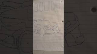 Bugatti Bolide Drawing [upl. by Sidonius]