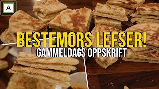 HJEMMELAGDE LEFSER Bestemors [upl. by Culbertson]