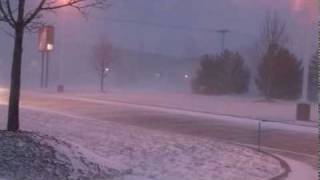 EXTREME Lake Effect Snow Blizzard in Michigan [upl. by Sylvia982]