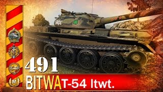 T54  Ltwt Mistrzostwo świata  BITWA  World of Tanks [upl. by Viola353]