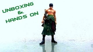 Unboxing amp Hands On Banpresto Master Stars Piece  One Piece  The Roronoa Zoro [upl. by Crifasi]