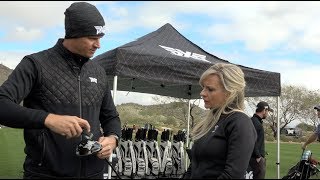 NEW CLUBS  Amy Gets Fit For New Sticks at PXG Media Experience [upl. by Annaeirb248]