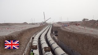 SaintGobain PAM  QATAR DOHA NORTH ductile iron pipe project English version [upl. by Tarrant360]