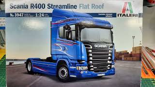 SCANIA R400 STREAMLINE ITALERI 1\24 [upl. by Sarid607]