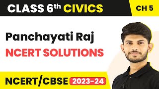 NCERT Solutions  Panchayati Raj  Class 6 Civics [upl. by Bowerman]