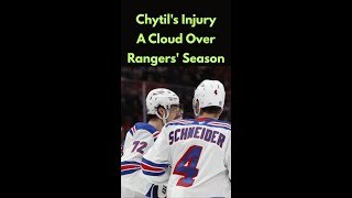 Chytils Injury A Cloud Over Rangers Season NHL Rangers FilipChytil hockey concussions sports [upl. by Lleznol]