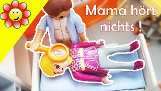 Mama im Krankenhaus  Neue Playmobil Folgen von Familie Blume  Playmobil Filme [upl. by Noyes]