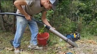 Deep Well Pump Replacement Troubleshooting and Easy Removal Using Your Lawn Mower or ATV [upl. by Loziram]