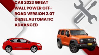 car 2023 Great Wall Power offroad version 20T diesel automatic advanced [upl. by Beetner]