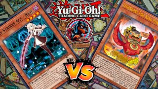 Sky Striker Runick VS Fire King  Post ROTA  YuGiOh TCG  OTS Live Match  Español  Torneo Local [upl. by Hannahsohs]