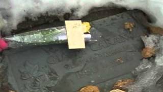 Gia Carangis Grave Feb 13th 2011mpg [upl. by Aryam]