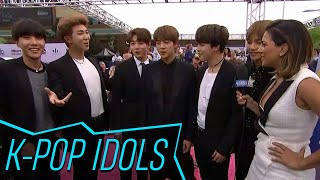 BTS On Making It In The US amp Their Social Media Fans  Access Hollywood [upl. by Mazel744]