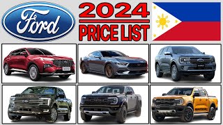 Ford Price List Philippines 2024 [upl. by Eberly]