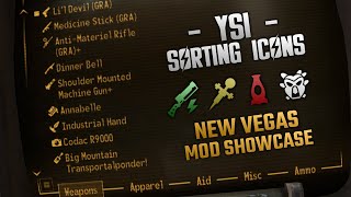 YSI Sorting Icons  Fallout New Vegas Mod [upl. by Trebornhoj]