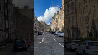 This street  Roseneath Terrace Edinburgh trending video travel scotland viral edinburgh [upl. by Acilgna]