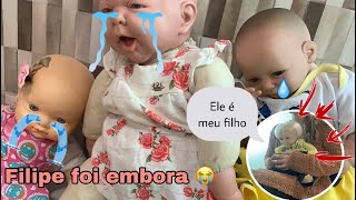 A mãe verdadeira do baby Filipe apareceu e quer ele de volta 😓 Milli Produções [upl. by Rairb]