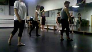 Ballet II Class at Danceworks [upl. by Yrtnahc]