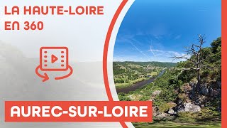 La HauteLoire en 360  AurecsurLoire [upl. by Maice904]