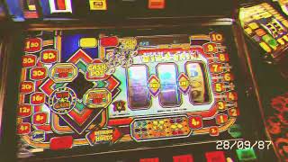 1980s Fruit Machine Amusement Arcade Classic Footage 80s eighties EPIC Vintage Winagain VHS Video [upl. by Latsyrd]