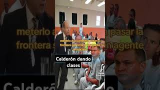 Calderón dando clases calderón garcíaluna brozo loret lópezdóriga clases felipecalderón [upl. by Burns]