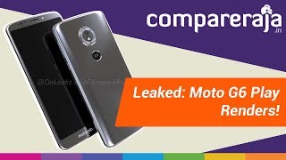 Moto G6 Play Leaked Renders in 360Degree Video  Compareraja [upl. by Anahtor610]