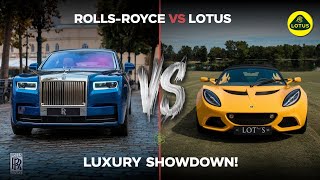 RollsRoyce VS Lotus Who Wins [upl. by Dickinson744]