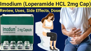 Loperamide Hydrochloride capsule 2 mg uses  Review Imodium Capsule 2mg in Hindi  Uses Side Effect [upl. by Oicnerolf]