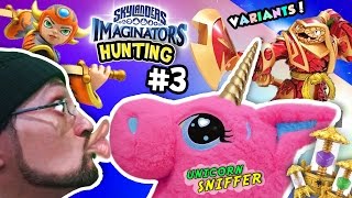 UNICORN KISSER SNIFFER Skylanders Imaginators Hunting Part 3 Black Friday Variants Toy Shopping [upl. by Cristina]