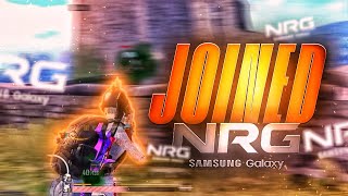 Joined NRG  PUBG Mobile [upl. by Leban]