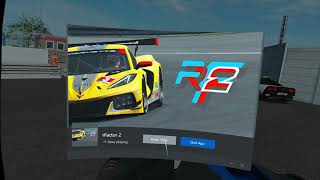 RFactor 2 VR using Meta Quest 3  Is it suppose to be pixelated [upl. by Esoryram]